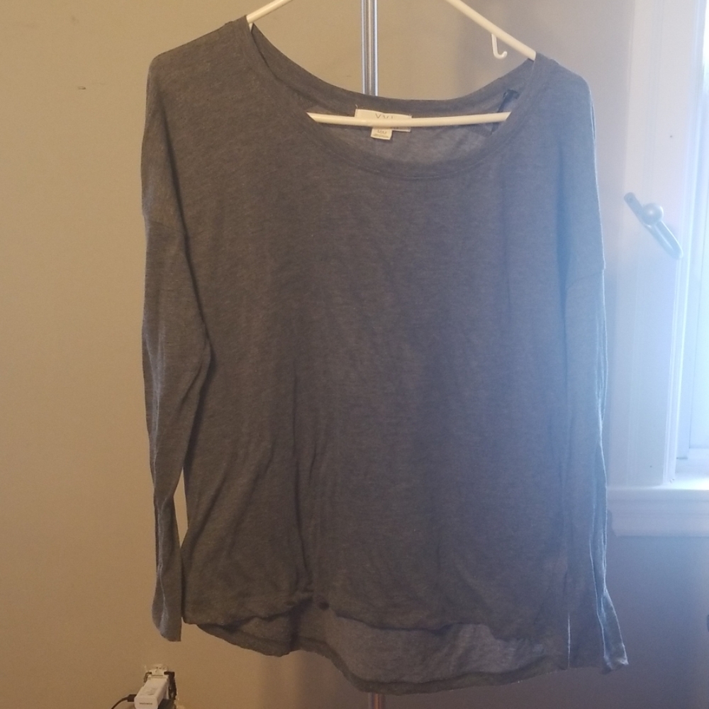 Gray long sleeve soft tshirt
